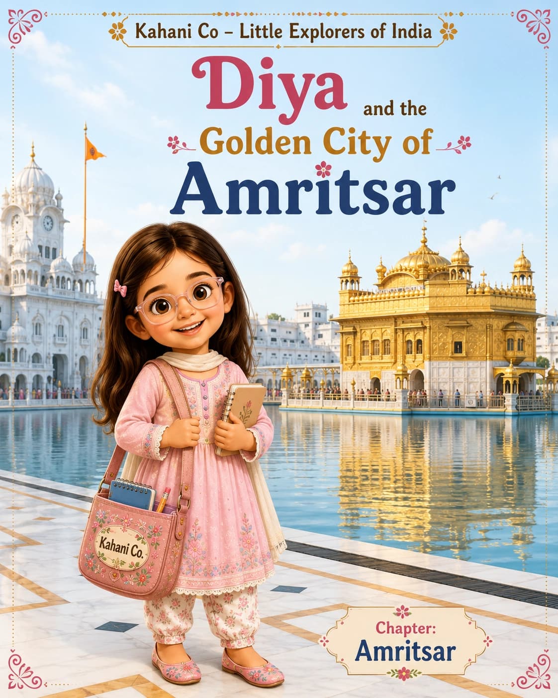 Diya and the Golden City of Amritsar front cover