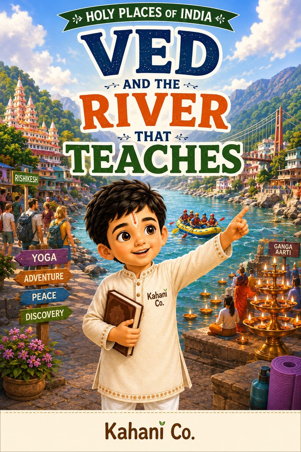 Ved and the River That Teaches front cover