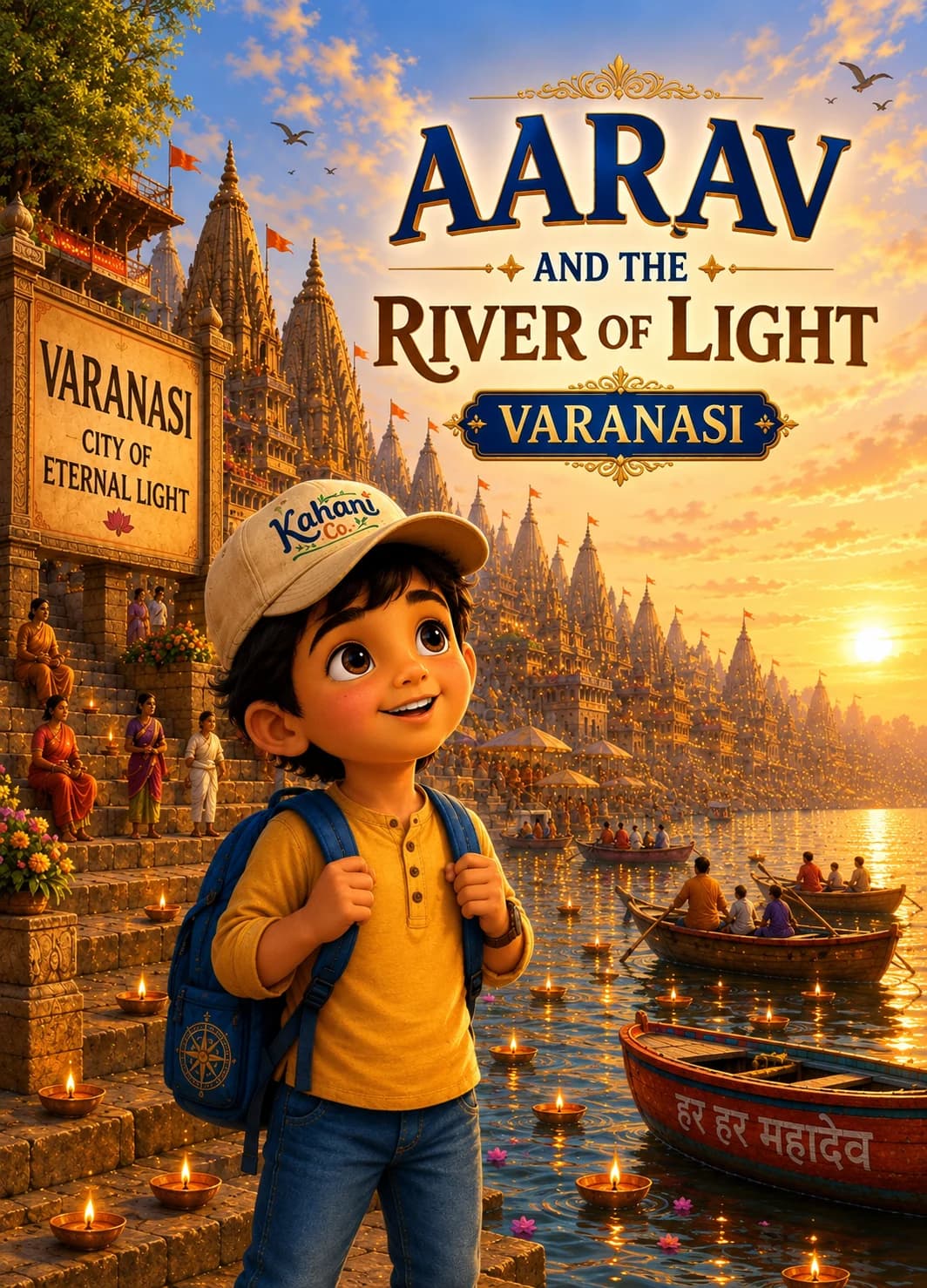 Aarav and the River of Light front cover