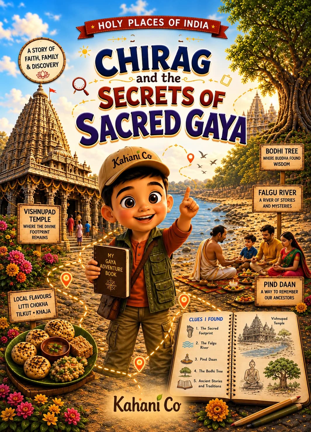 Chirag and the Secrets of Sacred Gaya front cover