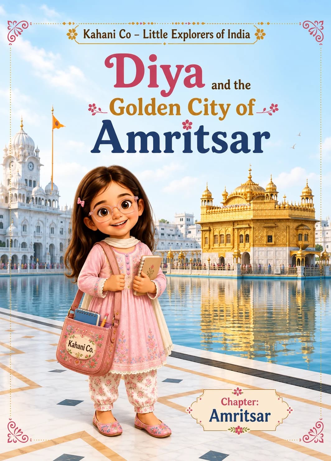 Diya and the Golden City of Amritsar front cover