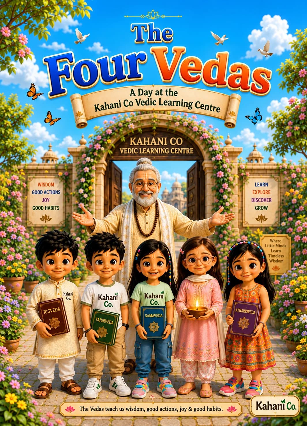 The Four Vedas front cover