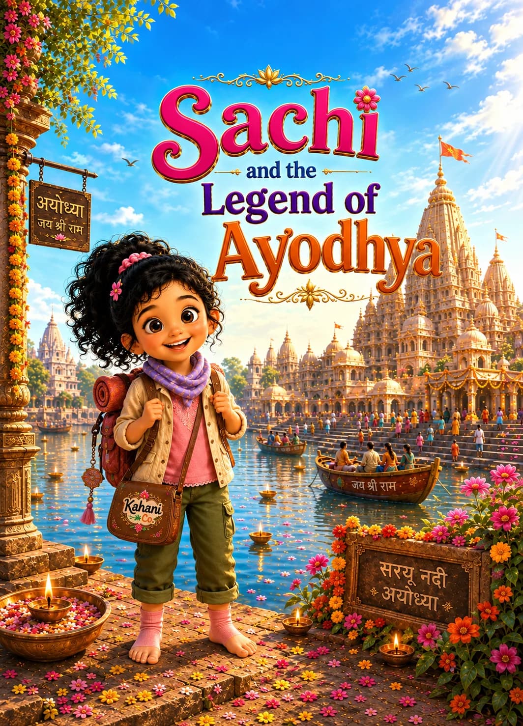 Sachi and the Legend of Ayodhya front cover