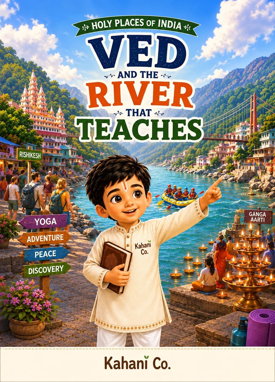 Ved and the River That Teaches front cover