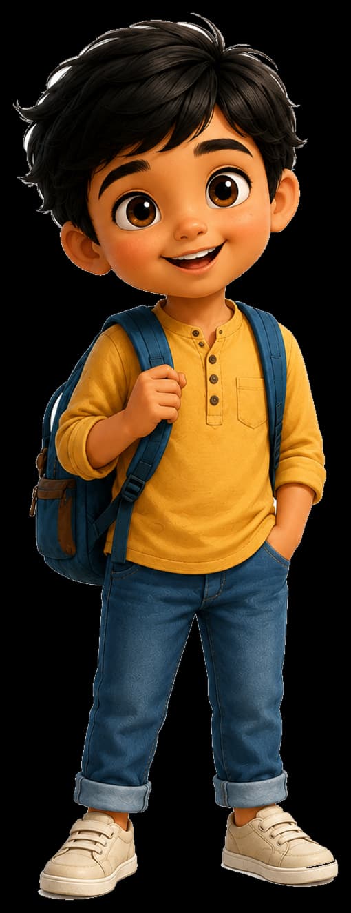 Aarav, a young Kahaniverse explorer